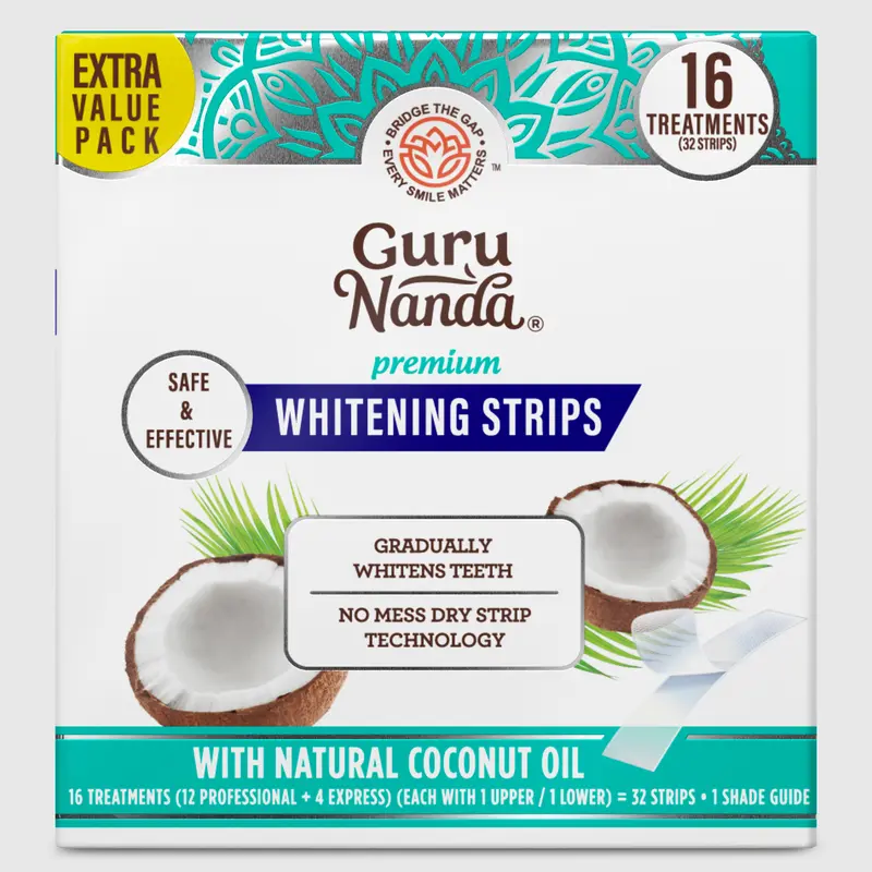 GuruNanda Teeth Whitening Strips
